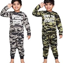 Stylish Casual T-Shirt and Lower Set for Boys & Girls - Perfect for Summer Playdates, Outdoor Adventures, and Everyday Comfort Green & Grey-image-55