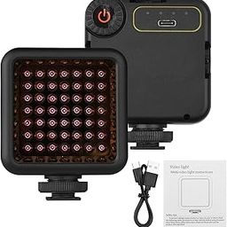 IR Night Vision Light, 49 IR Lamp Beads, Adjustable Brightness, 2000mAh Battery, USB-C, 3 Cold Shoe Holders-image-26