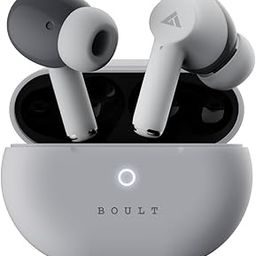Boult Audio K40 True Wireless in Ear Earbuds with 48H Playtime, Clear Calling 4 Mics, 45ms Low Latency Gaming, Premium Grip, 13mm Bass Drivers, Type-C Fast Charging, BTv 5.3 Ear Buds TWS (Ivory White)-8