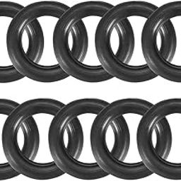 Uxcell Rubber O Shaped Rings Oil Seal Gasket Washer (10 Piece), Black, 15mm x 9mm x 3mm-picture-19
