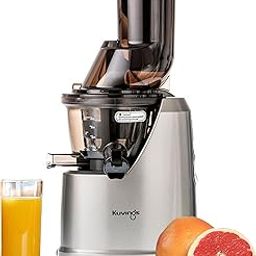 kuvings B1700 Dark Silver Cold Press Whole Slow Juicer, Patented JMCS Technology for More Juice, All-in-1 Fruit & Vegetable Juicer, 12 Years Manufacturer Warranty, Home Service Across India, 240 watts-55