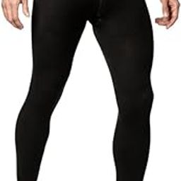 Spandex Regular Fit Compression Long Activewear Tights & Leggings for Men | Swim Leggings | Adjustable, Breathable, Quick Drying Leggings for Swimming, Sports, Gym, Running-image-24