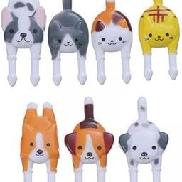 ATORSE 2xCute Animal Shape Fruit Fork Party Decor Decorative for Toddlers Children-image-52