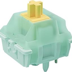 DRAOZA Kutethy X Gateron Jade Series Goldenrod Yellow Pro Switches,55gf Pre-lubed 5 Pin Linear Keyboard Switches Compatible MX Mechanical Gaming Keyboard（72pcs）-image-84