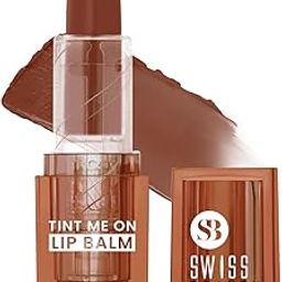 Swiss Beauty Tint Me On Lip Balm | Moisturises lips | Tinted Lip Balm | Shade - Mauve Muffin, 3.5gm-44
