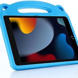 ProElite Case Cover for Apple iPad 10.2 inch Case, Tough Kids case Cover for Apple iPad 10.2 inch 9th/8th/7th Generation with Kickstand, Blue-28