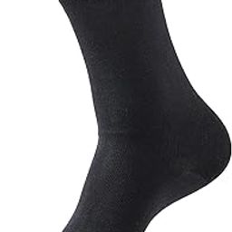7192 Men's Mercerized Cotton Stretch Crew Length Socks with Stay Fresh Treatment-image-17