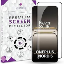 Mobilebies® Premium Tempered Glass Screen Protector Guard For Oneplus Nord 5 5G (6.83 Inch, Pack of 1) | Edge to Edge Coverage With Easy to installation kit-19