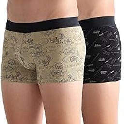 Cotton Stretch Printed OET16 Trunks Underwear - Pack of 2-26