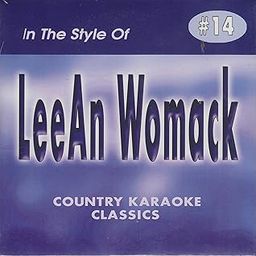 LEEAN WOMACK Country Karaoke Classics CDG Music CD-image-36