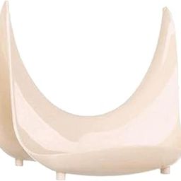 Pans Pots Lid Organizer Rack Cookware Storage Freestanding Stand No Rusting Beige-image-45