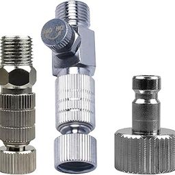 ATORSE Airbrush Adapter Badger Hose Adapter Repair Tool Connections Quick Connector-image-13