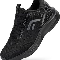 Mens Walking Shoes Wide Width Sneakers for Men Wide Toe Box Running Shoes with Arch Support for Plantar Fasciitis - JetCore V1-25