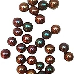 Marble Set -Vibrant Decorative Marbles for Crafts, Games, and Home Décor – Perfect for Kids, Collectors, and Creative Projects | Dark Multicolour | 30 |-image-89