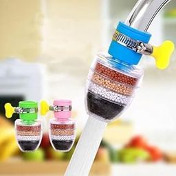 LEELICHI Tap Filter Multilayer | Activated Carbon Faucet Water Filters Universal Interface Home Kitchen Faucet Tap Water Clean Purifier Filter Cartridge Five Layer Water Filter-15