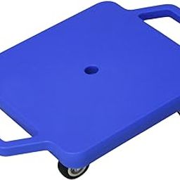 MERISHOPP® Indoor Scooter Boards with Handles Gym Scooters for Kids for Park Indoor Kids Blue | Sporting Goods | Outdoor Sports | Scooters | Kick Scooters-image-95