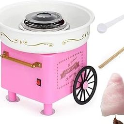 Cotton Candy Maker Sugar Free Candy, Sugar Floss, Homemade Sweets for Birthday Parties Carnival Party, Kitchen Bakery Snacks Includes (Cotton Candy Machine)-picture-22