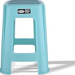 Asian Plastowares - Easy Grip Sr Stool | Multipurpose Plastic Stool for Bathroom, Kitchen & Home Use – Durable, Anti-Slip, Lightweight & Space-Saving Stool for Adults & Kids | Pantone-image-100