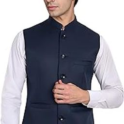 Bandi Modi Koti, Nehru Jacket for Men, Cotton Waistcoat for All Occasion: Diwali, Wedding, Ethnic, Office Party, Formal & casual Look-image-53
