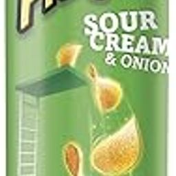 Pringles Potato Chips, Sour Cream and Onion, 190g-image-97