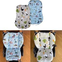 bnf® Baby Stroller Seat Cushion Cotton Pad Dining Chair Soft Thick Cushion Baby | Strollers & Accessories | Stroller Accessories | Seat Liners-4