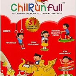 ChilRunfull 2+ Nutrition | Vanilla Flavour | 400 gm Carton | 37 Essential Nutrients | Optimal growth | Healthy, Energetic and Strong-image-2