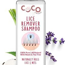 Coco Crush Ayurvedic Anti Lice Shampoo | Kills Lice, Eggs & Nits 100% Naturally | Single Wash Treatment, Safe for Kids | With Neem & Tea Tree Extracts | Paraben & Sulphate Free (50ML)-19
