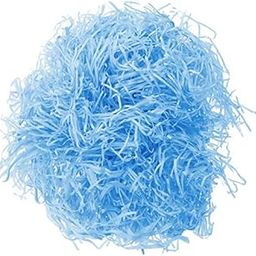 House of Craft - 100 Grams Sky Blue Paper Grass for Crafts Project Gift Packing, Packing of Gifts for Marriage, Christmas, Baby Shower & Any Other Occasion or Party (Sky Blue)-image-76