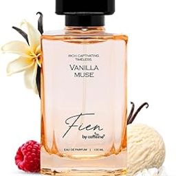 FIEN Perfume Vanilla Muse Perfume for Women | Sweet Vanilla Fragrance | 12 Hrs Long Lasting Eau De Parfum with Hazelnut, Peony, Vanilla Bean | mCaffeine Perfume | Valentine Gift | Solid Premium & Luxurious Perfume for Every Occasion - 100ml-55
