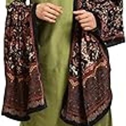 kisah Men's Cotton Blend Modern Kurta Churidar Set with Dupatta-picture-1