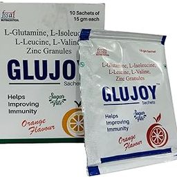 GLOCUTIS GLUJOY Sachet | Immunity Boosting Nutritional Supplement | Health Drink Mix for Immune Support & Strength |Pack of 02-71