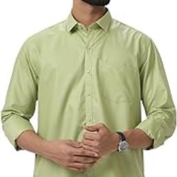 Men Full Sleeves Colour Shirt-image-29