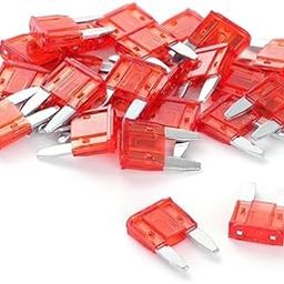 10A Automotive Fuses, 10 Amp Mini Fuses For Car/Bike/Scooter (20Pc) (Mini Fuse)-image-88
