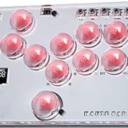 Sehawei Arcade Stick S13 All Button Gamer Finger, Custom RGB & Turbo Function, Arcade Controller Street Fighting for PC/Ps3/Ps4/Switch/Steam Gaming Keyboard Support Hot Swap & SOCD-26