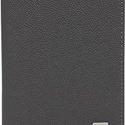 Vegan Leather Passport Holder Cover, Cruelty-Fee Leather Passport Case with RFID Blocking for Men and Women, fits 2 Passport Wallet and Case for Cards and Documents, Grey-33
