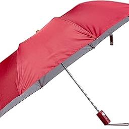 A-Series 2 Fold UV Protective Umbrella (Maroon)-17