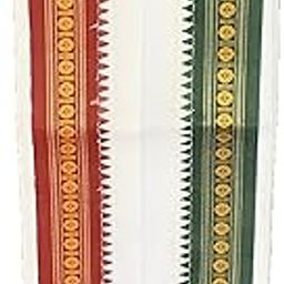 ARTEASTIC - Premium Hand woven Premium Cotton uttariya for men |off-white| Puja festival ethnic wear| 1.8 meter X 0.9 meter U-Tussar-82-image-75