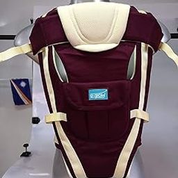 u-grow Newborn Four Way Baby Carrier Soft & Comfortable With Safety Belt And Wide Cushioned Straps (Red)-image-56