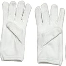 CHACKO 2 Pair - Cotton Gloves For Hands | Sun Protection Half Hand Gloves | Washable Pollution Gloves For Driving, Biking, Cycling For Man & Woman | White-image-50