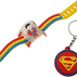 Artistic India Rakhi for Kids | With Key chain | Tilak Set | LED Rakhis for Kids, brother-image-56