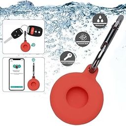Milaan Silicone Case Protective Cover for AirTags Finder Tracker Coral-picture-14