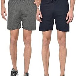 Cotton Blended Multi Lounge Shorts/Bermudas for Men (Pack of 2)-D11_ANT_NVY_0002-P-picture-18
