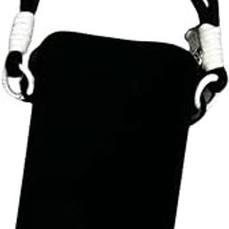 Meadawgs® Silicone Phone Holder with Zipper Hanging Bag for Outdoor Daily Use Shopping Black|Clothing, Shoes & Accessories | Womens Handbags & Bags|1 Phone Card Holder with Lanyard-image-28
