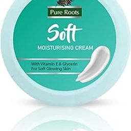 Pure Roots Soft Moisturising Cream 100ml | Enriched with Vitamin E | Hydrating & Nourishing Formula for Dry to All Skin Type| Non-Greasy Texture | Daily Moisturizer for Men & Women-15