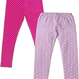 Dolly Apparels® Dot-Pink-Prpl Soft & Comfortable Style Bottoms Cotton Lower Pajama for Kids.-image-81