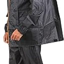 MIRACLE| Mens Raincoat with Backpack space |Raincoat for Men | Waterproof Nylon Jacket Pant and Carrying Pouch | UNISEX | ST82_Series | TOPPER| |-picture-29
