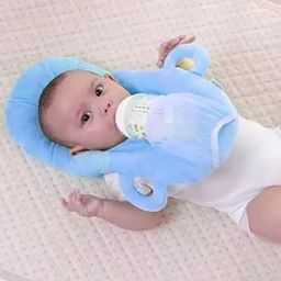 THE MODERN TREND Baby Hugging Pillows for New Born 0-12 Months & Baby self Feeding Pillow. (Blue)-image-90