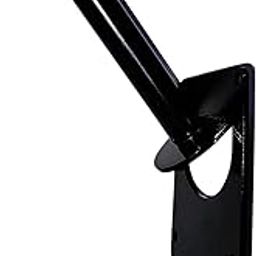 Metal Craft Automobile Open and Full face (Round Black Ball) Helmet and Jacket Hanger, Wall Mount Helmet Hook Black (Black)-image-13