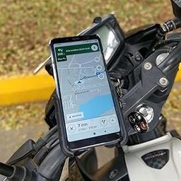 Amazon Waterproof Bike/Motorcycle/Scooter Mobile Phone Holder Mount, Ideal for Maps and GPS Navigation (Black)-image-48