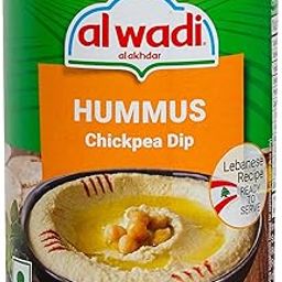 Al Wadi Hummus Chickpea Dip 400g | Authentic Lebanese Recipe | Ready-to-Eat | Vegan & Healthy | Perfect Dip for Chips, Veggies, Falafel & More-image-57